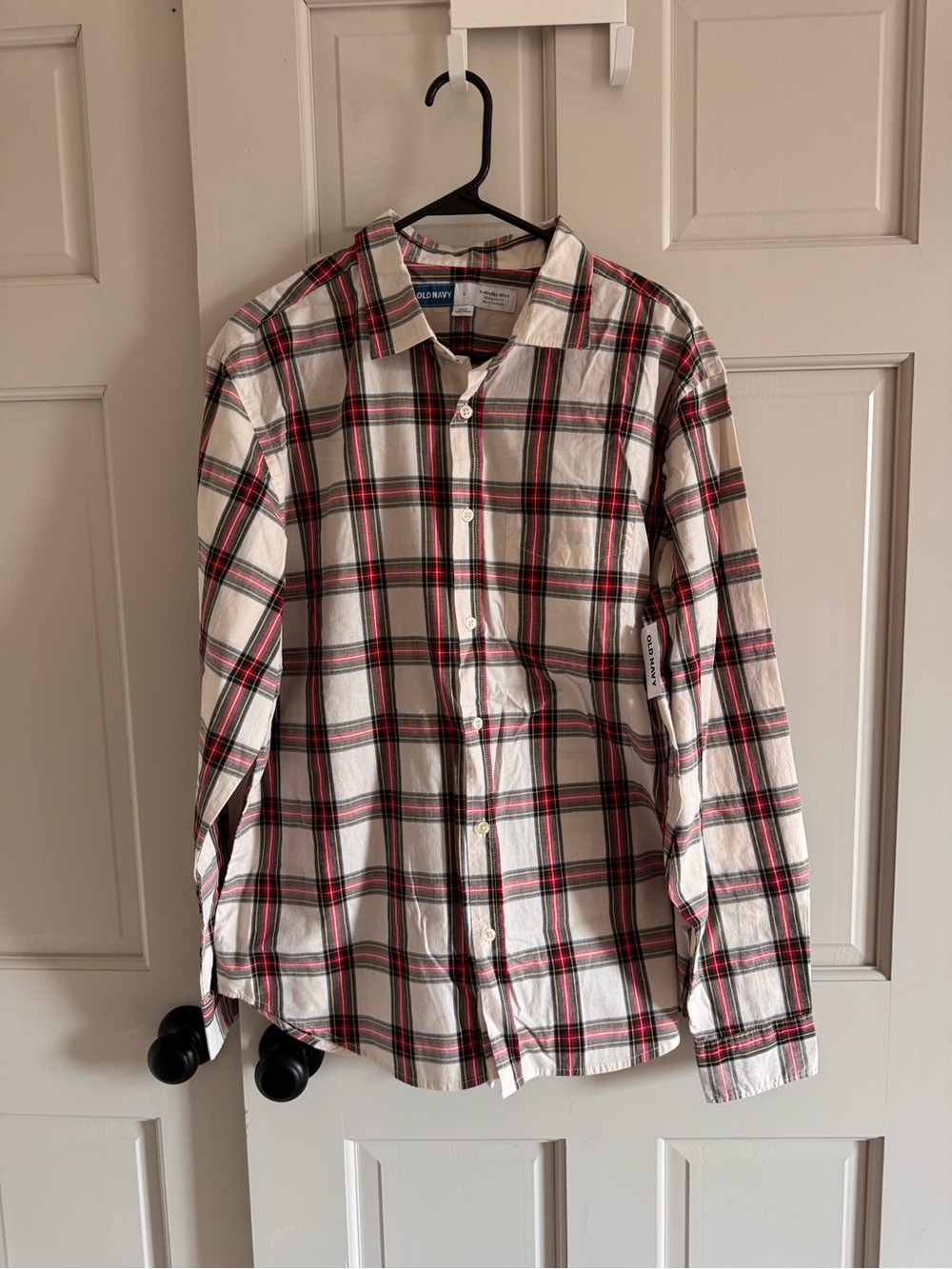 NWT Old Navy Everyday Shirt L Plaid